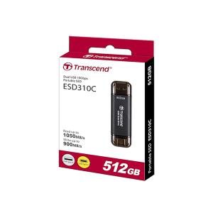 Transcend ESD310C Portable 512GB External SSD
