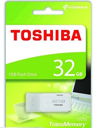 Toshiba TransMemory U202, 32GB USB Flash Drive, USB 2.0